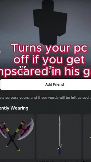 Creepiest Roblox Accounts (Part1)