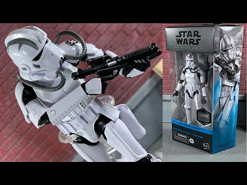 Star Wars Black Series Imperial Rocket Trooper Gaming Greats Action Figure Review