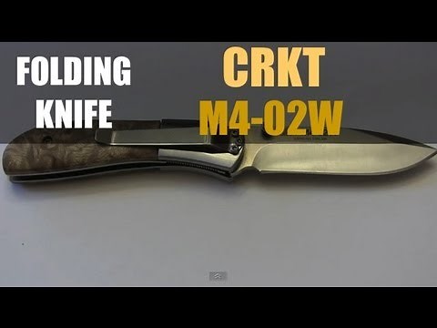 Initial Review CRKT M4-02W Folding Knife