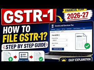 GSTR-1 Filing Tutorial for Beginners | Easy GST Return Filing