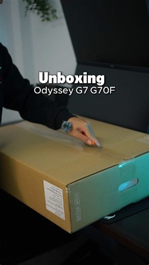 Unboxing จอ 4K Samsung Odyssey G7 G70F