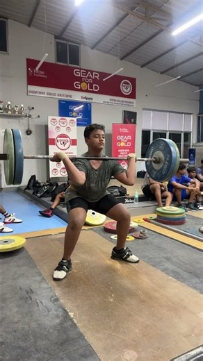 80kg clean and jerk 🏋️‍♀️ #gymexercises #sports #motivation