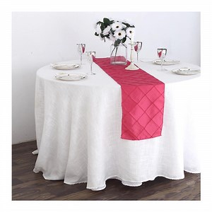 [Hot Item] Wholesale Linen Pastoral Party Table Runner Ethnic Chair Yarn Jute Long Tablecloth Burlap Wedding Table Runner