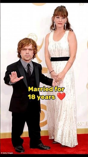 Married for 18 years|Peter Dinklage &His wife Erica Schmitt #shorts #peterdinklage #shortvideo