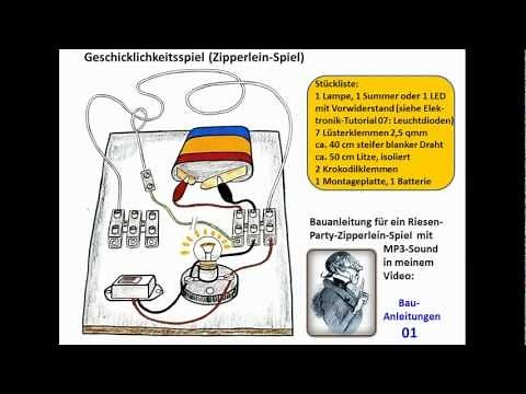 ELEKTRONIK-TUTORIAL 03: Stromkreis, Reihenschaltung, Parallelschaltung