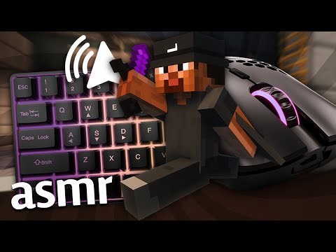 (Handcam) CLICKY Keyboard + Mouse Sounds | Bedwars ASMR