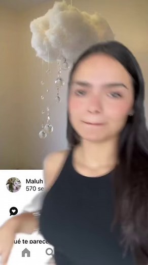 Como hacer nube colgante | Denisse Guzman