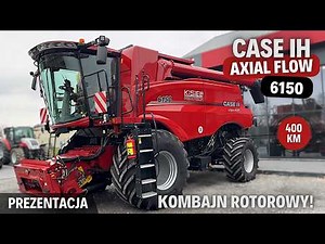 CASE IH AXIAL FLOW 6150 - rotorowy kombajn na wypasie | Prezentacja / test kombajnu