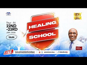 Glory Reign Day 4 | Healing School - Morning Session | Thursday, 22nd January 2026
