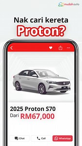 28K views · 44 reactions | Model-model baru Proton makin style, kan?  Jom browse kat Mudah Auto hari ini  https://bit.ly/449kz4u  . #MudahAuto #MudahMY #BersamaMiu #Proton #KeretaMalaysia #KeretaTerpakai #AutoMalaysia #eMas #X50 #Saga #X70 #S70 | Mudah.my | Facebook