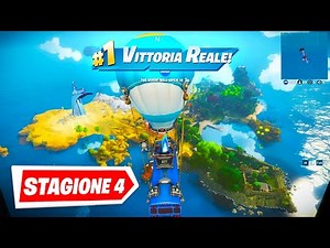 VITTORIA nella *NUOVA* SEASON 4 CAPITOLO 2 di FORTNITE!