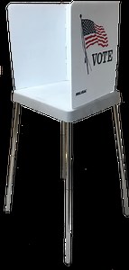 Poll Star Voting Booth - American Made Election Equipment