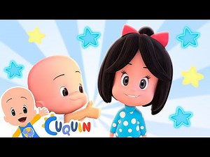 If you're happy and you know it clap your hands with Cleo and Cuquin nursery rhymes in english