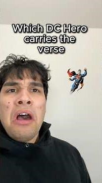 Which DC Hero carries the verse? #batman #superman #comics #dc