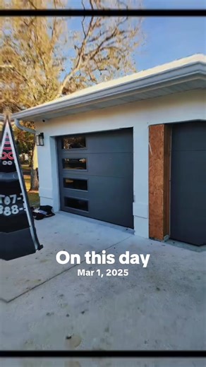 #onthisday #lovegaragedoors #garage #door #florida