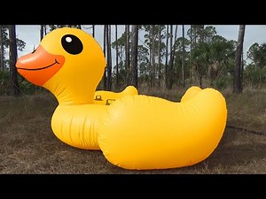 Mega Duck Inflatable Island from Intex