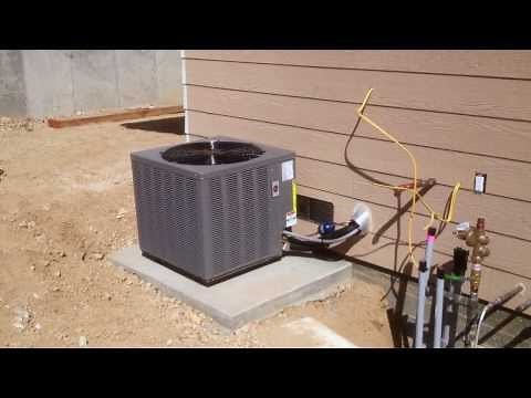 Rheem Heat Pump install