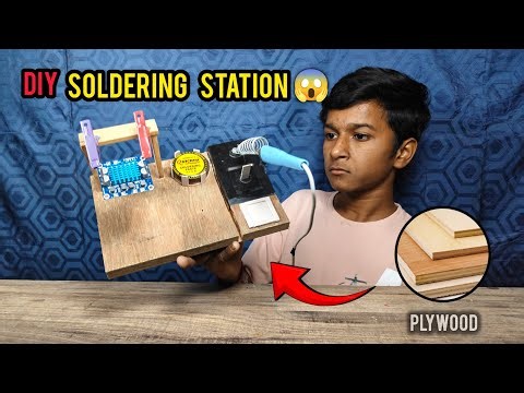 ₹200 Me DIY Soldering Iron Station 😱 | Cheap & Powerful