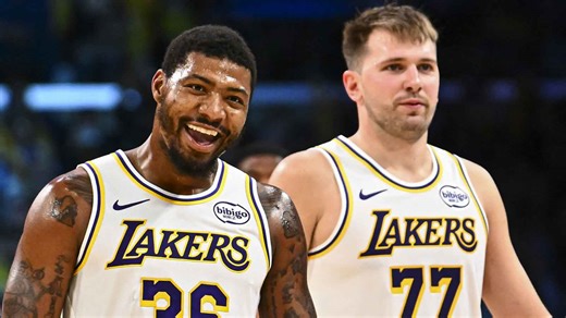 Lakers' Marcus Smart was all of us when told about Luka Doncic's ridiculous defensive stats vs. Spurs