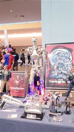 Terminator Merchandise Comic Con Liverpool 2025