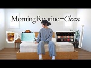 🫧🪥 deep clean EVERYTHING in my morning routine with me