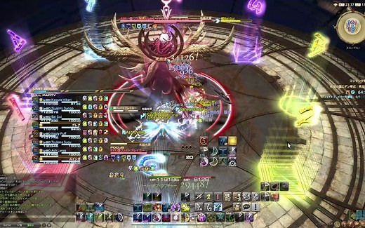 【FF14】伊甸零式再生篇11层 E11S 学者视角