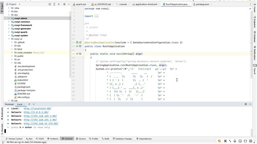 d10-ruoyi-若依生成单表增删改查