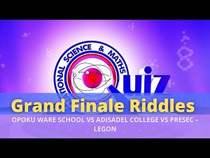 NSMQ 2020 All Riddles | Grand Finale | PRESEC – LEGON VS OPOKU WARE SCHOOL VS ADISADEL COLLEGE