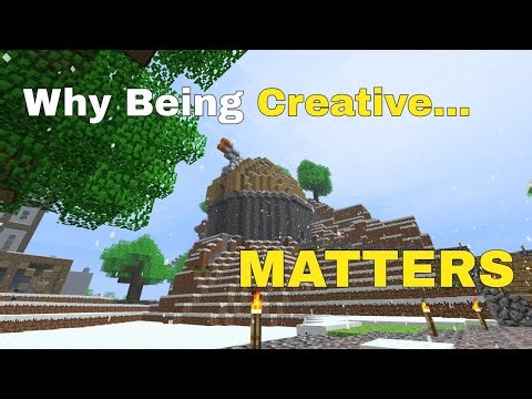 Building an Observatory in Minecraft & Being a Creative