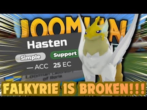 WHY IS NO ONE USING FALKYRIE!!! IT IS SO INSANELY BROKEN! - Loomian Legacy PvP