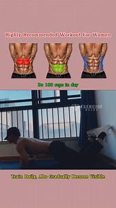 Train Daily, Abs Gradually Become Visible | Exercise Guide