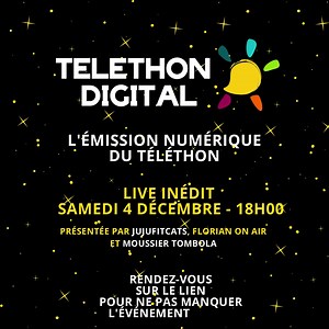 Téléthon Digital, l'émission numérique du Téléthon | Téléthon