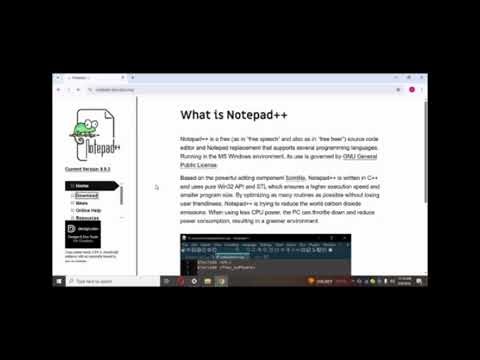 How to download notepad++ on PC?