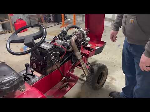 Introducing my TURBO lawn mower project