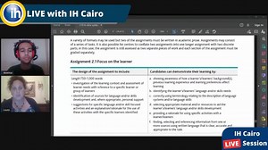 Learn from the best! Watch this segment of the IH Cairo Live Session featuring Laura Woodward, a CELTA tutor and assessor, as she reveals "CELTA Assignment 1 - Focus on the learner." Discover how to analyze your students' challenges and enhance your teaching skills. Enhance your teaching career with the CELTA course with IH Cairo! Reserve your spot for the upcoming CELTA course: https://go.ihcairoeg.com/uflmV #celta #tefl #tesol #teaching #training | Reach Out Academy | Facebook