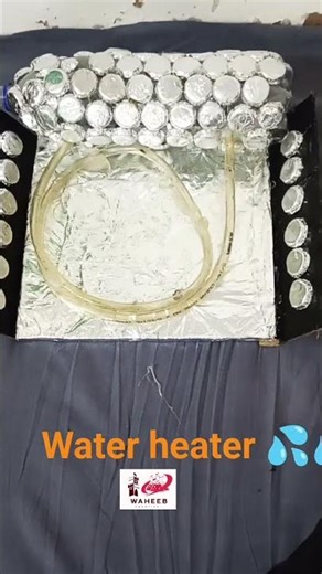 science project/water heater 👍👍