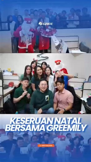 PT GREE ELECTRIC APPLIANCES INDONESIA on Instagram: "Congratulations Greemily🎅🏻🎄 @jesslynchiutamiii @meymeylic @thuyenny @claudiobapras"