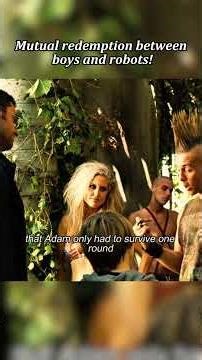 Mutual redemption between boys and robots!#moving #movie #movieclips #film #robot #shorts