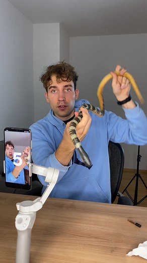 Snake magic turorial 🐍 #magic #tutorial