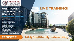 Underwriting Multifamily Properties Online Certificate Training Course