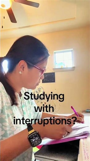Responsibilites... interrupted study hours.. It is a Marathon!