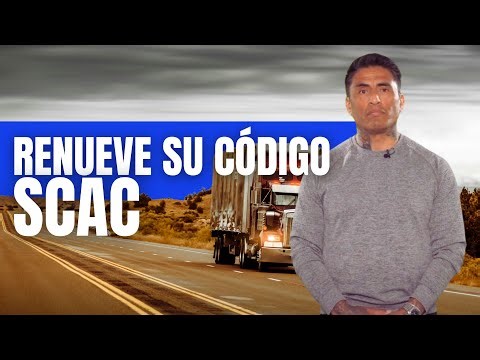 Renueve su código SCAC con facilidad hoy 👮🏼 🚔 🇺🇸