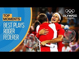 Roger Federer's best points at the Olympic Games | Top Moments