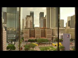 4K FAKE WINDOW : 2 HOURS 🏙🌅 SUNSET IN LOS ANGELES DOWNTOWN 🌅 🏙 FOR PROJECTOR