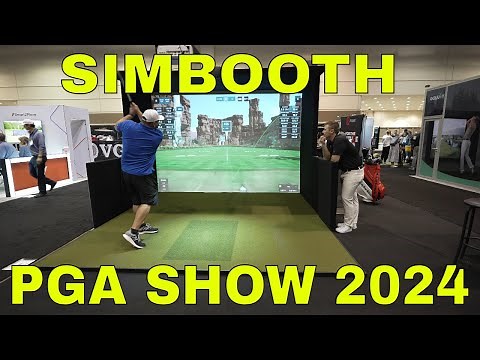 SimBooth Golf Simulator Setup PGA Show 2024