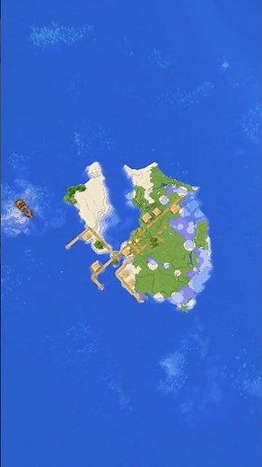 Can You Save The ABANDONED VILLAGE ISLAND In This Minecraft Seed?