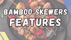 100pcs 18" long Bamboo Skewers Sticks for BBQ Kabob Grilling Barbecue Marshmallow Roasting Stick 4mm Thick Wooden Skewer Smore Sticks Craft (18 inch)