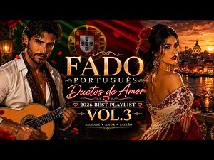 FADO PORTUGUÊS VOL.3 🇵🇹🎻Duetos de Amor, Saudade e Noites de Lisboa ✨Best Romantic Fado Playlist 2026