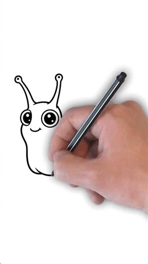 How to draw a snail​ #howtodraw #snail #animalart #drawingtutorial #artforbeginners #drawingforkids