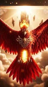 Vermilion Bird Awakens | Fire Phoenix | Cinematic AI #cinematicai #mythicalbeasts #ancientlegends